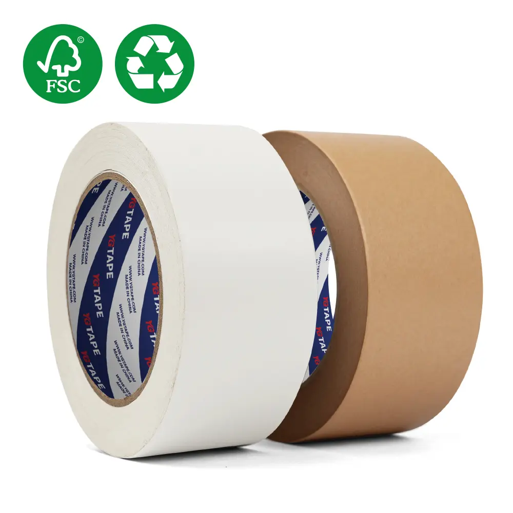 Greenflat Kraft Tape with acrylic adhesive.webp